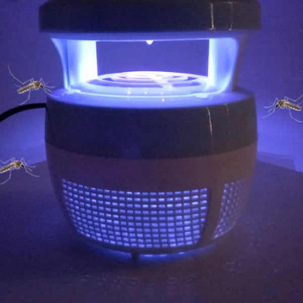 USB mosquito killer lamp with LED trap, effective insect repellent.