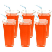 300ml plastic juicy glasses set