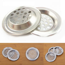 Bathroom Kitchen Stainless Steel Basin Sink Drain Strainer (2 Pc Set)