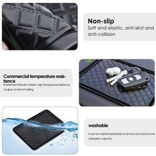 Anti-slip mat pad for various uses, including in cars and homes.