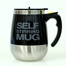 Self Stirring Mug With Lid used in all kinds of household and official places for serving drinks, coffee, any types of beverages etc. (1 Pc / 400 ML)