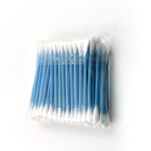 Compact box of ear cleaning cotton buds