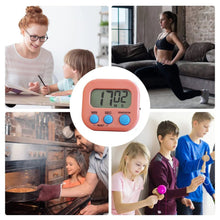 Kitchen timer with big digits for easy reading