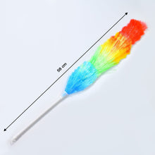 Colorful feather duster for cleaning dust