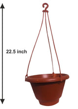 Stylish hanging pot for indoor or outdoor use