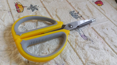 Large scissors designed for precise and comfortable use