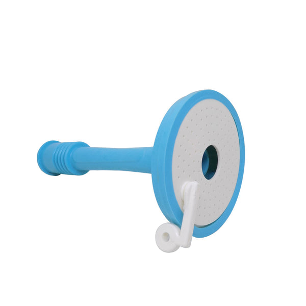 Adjustable faucet regulator for saving water with splash-proof design.