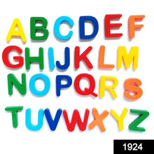 Magnetic letters for spelling practice