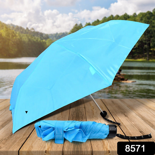 3-Fold Umbrella Summer Sun and Rain Protection Foldable Cute Umbrella || UV Protection Rain Sun Umbrella || Travel Accessories || Umbrella for Children, Girls, and Boys (1 Pc) 